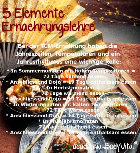 5 Elemente Ernährung Basiskurs