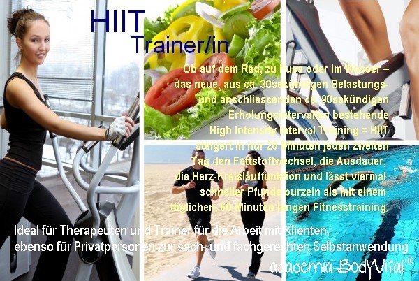 HIIT Trainer/in Ausbildung